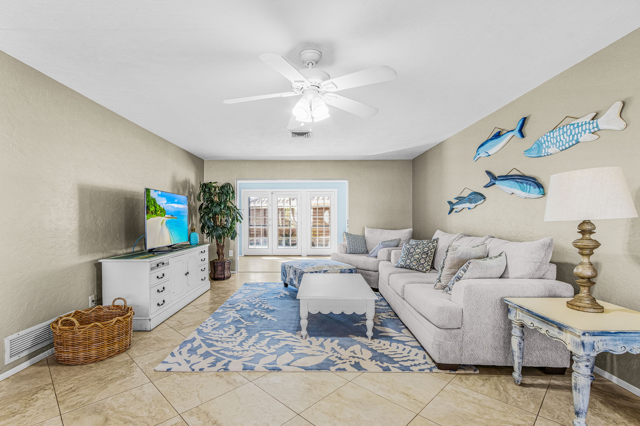Bright living room